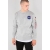 Space Shuttle Sweater - Grey Heather - Alpha Industries